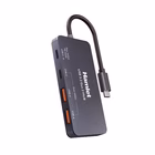 Immagine di Hub 4 porte USB + USB-C + pd100w