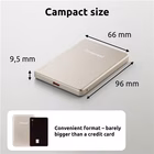 Immagine di Power bank INTENSO POWER BANK MAG SAFE Intenso MW 5000 mAh Ricarica W 7344021