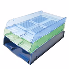 Immagine di Vaschetta portacorrispondenza trasparente azzurro