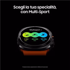 Immagine di Smartwatch 1,5" SAMSUNG GALAXY WATCH ULTRA 47MM LTE TITANIUM BLUE SM-L705FZB2ITV