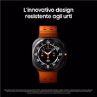 Immagine di Smartwatch 1,5" SAMSUNG GALAXY WATCH ULTRA 47MM LTE TITANIUM SILVER SM-L705FZS2ITV