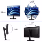 Immagine di Monitor 24 16:10 100hz reg alt USB-C