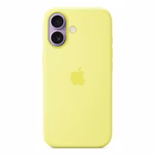 Immagine di Cover MagSafe in silicone colore giallo neon per iPhone 17
