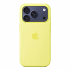 Immagine di Cover MagSafe in silicone colore giallo neon per iPhone 17 Pro