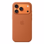 Immagine di Cover MagSafe in silicone colore terracotta per iPhone 17 Pro