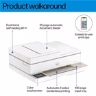 Immagine di Multifunzione ink-jet a4 HP Stampante multifunzione HP Envy 6520e 714N9B