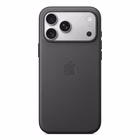 Immagine di Cover MagSafe in tessuto TechWoven colore nero per iPhone 17 Pro Max