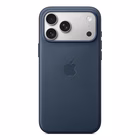 Immagine di Cover MagSafe in tessuto TechWoven colore blu per iPhone 17 Pro Max