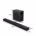 Immagine di Soundbar 480 Nero HISENSE SOUNDBAR HS3100 3.1 DOLBY + SUBWOOFER BLUETOOTH 48 HS3100