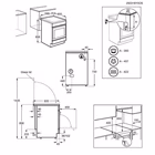 Immagine di Cucina con forno e piano cottura elettrici 57 litri Argento ELECTROLUX CUCINA GAS LKK620010X A 60CM