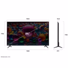 Immagine di Tv 86" 4K (3840x2160) LG ELECTRONICS 86 UA75 4K UHD PIEDINI LATERALI WEBOS25 86UA75006LA.API