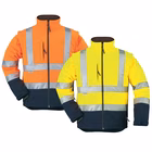 Immagine di Giacca softshell COVERGUARD STATION colore giallo/blu taglia S