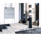 Immagine di Posacenere gettacarte autoestinguente a colonna DURABLE 3332-01 colore nero
