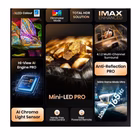 Immagine di Tv 55" 4K (3840x2160) HISENSE 55 U8Q MINI LED 4K UHD SMART VIDAA REFRESH RATE 16 55U8Q