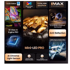 Immagine di Tv 65" 4K (3840x2160) HISENSE 65 U7Q PRO MINI LED 4K UHD SMART VIDAA REFRESH RAT 65U7Q-PRO