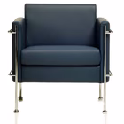 Immagine di Poltrona in ecopelle DIEMME JAZZ colore blu