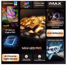 Immagine di Tv 75" 4K (3840x2160) HISENSE 75 U7Q PRO MINI LED 4K UHD SMART VIDAA REFRESH RAT 75U7Q-PRO