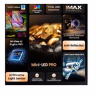 Immagine di Tv 85" 4K (3840x2160) HISENSE 85 U7Q PRO MINI LED 4K UHD SMART VIDAA REFRESH RAT 85U7Q-PRO