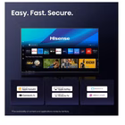 Immagine di Tv 85" 4K (3840x2160) HISENSE 85 E7Q PRO QLED 4K UHD SMART VIDAA REFRESH RATE 14 85E7Q-PRO