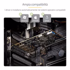 Immagine di Scheda pcie USB a 5 porte