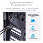 Immagine di Scheda pcie USB a 5 porte