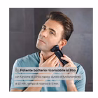 Immagine di Rasoio a tre testine batteria ricaricabile Nero BEURER MN8X