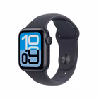 Immagine di Apple Watch SE 3 GPS Cassa 40 mm in alluminio mezzanotte cinturino Sport mezzanotte - M/L