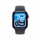Immagine di Apple Watch SE 3 GPS Cassa 40 mm in alluminio mezzanotte cinturino Sport mezzanotte - M/L