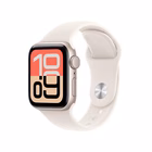Immagine di Apple Watch SE 3 GPS Cassa 40 mm in alluminio galassia cinturino Sport galassia - S/M