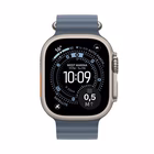 Immagine di Apple Watch Ultra 3 GPS+Cellular Cassa 49 mm in titanio naturale cinturino Ocean blu salmastro