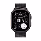 Immagine di Apple Watch Ultra 3 GPS+Cellular Cassa 49 mm in titanio nero Loop in maglia mil.in titanio nero - M