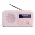 Immagine di Radio portatile digitale tokio rosa