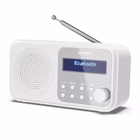 Immagine di Radio portatile digitale tokio bian