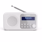 Immagine di Radio portatile digitale tokio bian