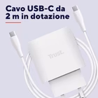 Immagine di Maxo 65w 2p USB-C gan charger wht