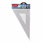 Immagine di Squadra 37 cm 60 ° alluminio