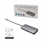 Immagine di USB-C metal nano dock hdmi/vga with lan