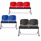 Immagine di Sedia ELICA ISO su trave 2p tessuto blu