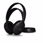 Immagine di Cuffie cordless Nero PHILIPS CUFFIE OVER-EAR PER TV - WIRELESS CON BASE SHC5200M2/12