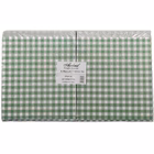 Immagine di Runner Airlaid in carta a secco MCR 50x120 Quadretto colore verde 200 pezzi