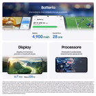 Immagine di Smartphone 128GB SAMSUNG GALAXY S25 FE 8+128GB JETBLACK ENTERPRISE EDITION SM-S731BZKDEEE