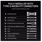 Immagine di Alimentatore per PC 1.500 w CORSAIR ICUE LINK HX1500I SHIFT CP-9020269-EU