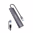 Immagine di Hub USB 3.0 7 porte + USB-C adapter
