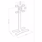 Immagine di Stand vesa 600 400 h 1600 - white
