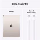 Immagine di IPad Air 13" Wi-Fi + Cellular 512GB colore galassia