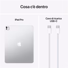 Immagine di IPad Pro 13" WiFi 512GB con vetro standard colore argento
