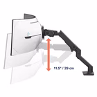 Immagine di Hx arm heavy duty pivot desk mount