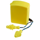 Immagine di Tappi riutilizzabili con cordino e astuccio COVERGUARD EARLINE 30213 colore giallo