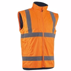 Immagine di Giacca alta visibilità maniche staccabili COVERGUARD KAZAN colore arancione taglia S