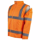 Immagine di Giacca alta visibilità maniche staccabili COVERGUARD KAZAN colore arancione taglia XXL
